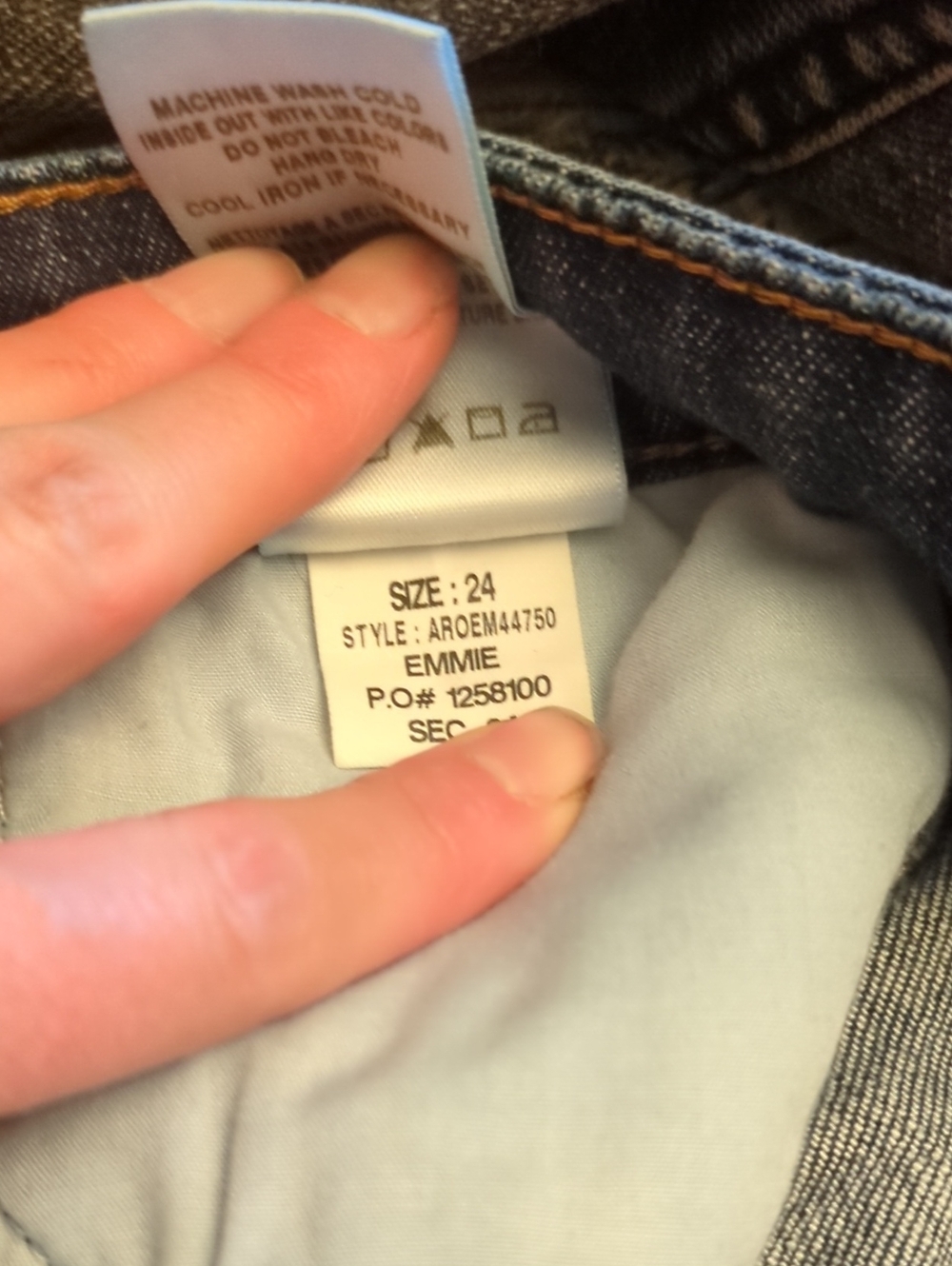 Joes Jeans Dark Wash Emmie Denim Shorts - Picture 6 of 6